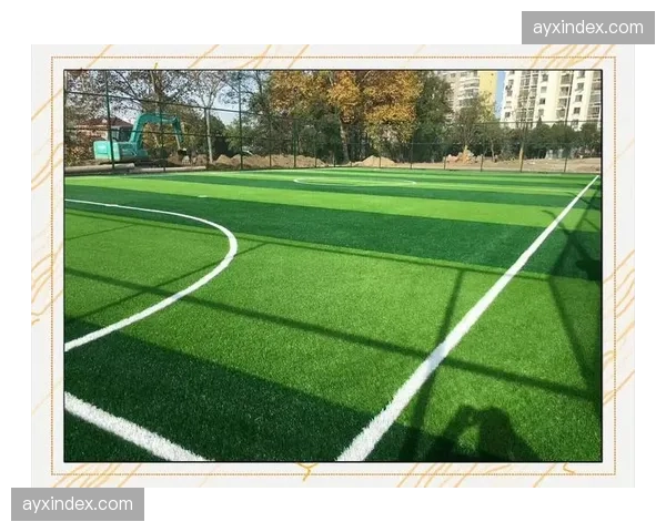 青春足球场维护：打孔施肥系统作业，确保首战草坪最佳状态